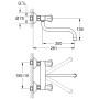 GROHE Costa Spültisch-Wandbatterie
