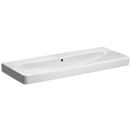 Geberit Smyle Square Waschtisch 120 cm, ohne Hahnloch