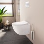VitrA Sento Wand-WC Compact, VitrA Flush 2.0, Tiefspüler ohne Spülrand