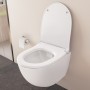 VitrA Sento Wand-WC Compact, VitrA Flush 2.0, Tiefspüler ohne Spülrand