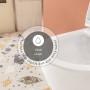 VitrA Sento Wand-WC Compact, VitrA Flush 2.0, Tiefspüler ohne Spülrand