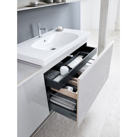 Geberit Acanto Waschtisch mit Ablagefläche 90 x 48,2 cm