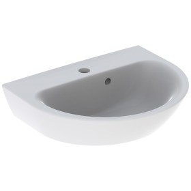 Geberit Renova Handwaschbecken 50 x 40 cm mit Hahnloch und Überlauf