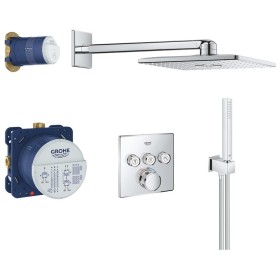 Sistema doccia incasso GROHE Grohtherm SmartControl con Rainshower 310 SmartActive, quadrato
