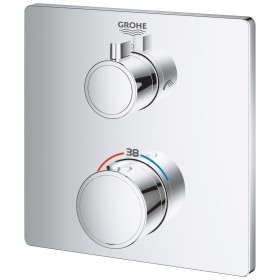 GROHE Grohtherm Thermostat-Wannenbatterie für Rapido SmartBox mit integrierter 2-Wege-Umstellung