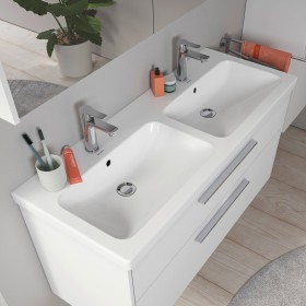 Duravit D-Code Doppelwaschtisch 120 cm