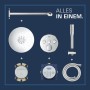 GROHE Precision SmartControl Duschsystem UP, mit Vitalio SmartActive 310, rund