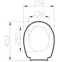 VitrA Conforma WC Sitzring