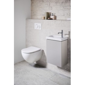 Geberit Acanto Handwaschbecken, Hahnloch rechts