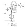 GROHE StartLoop Einhand-Spültischbatterie 1/2" hoher Auslauf herausziehbar