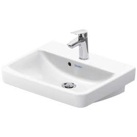 Lavabo Duravit No. 1 50 cm, avec 1 trou de robinet et trop-plein