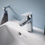 Duravit No. 1 Handwaschbecken 50 cm, mit 1 Hahnloch und Überlauf