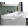 Geberit ONE Waschtisch 120 cm, Abgang horizontal, 2 Hahnlöcher, ohne Überlauf