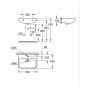 GROHE StartEdge Keramik Waschtisch 60 cm