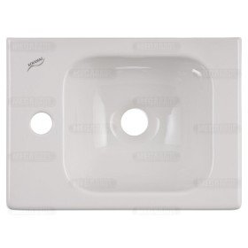 Geberit iCon Handwaschbecken 38 cm mit Hahnloch links