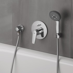 GROHE Vitalio Start 100 Pomme de douche à main avec 3 types de jets