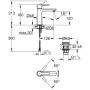 GROHE Lineare Neu Einhand-Waschtischbatterie S-Size