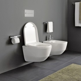 Bidet mural LAUFEN PRO, pour vannes d'angle encastrées