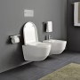 LAUFEN PRO Wandbidet, für Eckventile innenliegend
