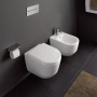 LAUFEN PRO Wandbidet, für Eckventile innenliegend