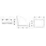 Geberit iCon Square WC-Sitz mit Absenkautomatik und Quick release