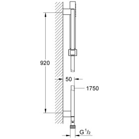 GROHE Euphoria Cube Brausegarnitur Stick