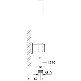 GROHE Euphoria Cube Brausegarnitur