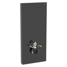 Geberit Monolith Plus Sanitärmodul für Wand-WC, 114 cm, Frontverkleidung aus Glas