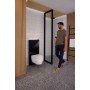 Geberit Monolith Plus Sanitärmodul für Wand-WC, 114 cm, Frontverkleidung aus Glas