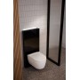 Geberit Monolith Plus Sanitärmodul für Wand-WC, 114 cm, Frontverkleidung aus Glas