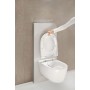 Geberit Monolith Plus Sanitärmodul für Wand-WC, 114 cm, Frontverkleidung aus Glas