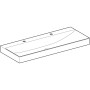 Geberit ONE Waschtisch 120 cm, Abgang vertikal, 2 Hahnlöcher, ohne Überlauf