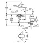 GROHE Swift Einhand-Waschtischbatterie 1/2 S-Size