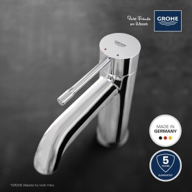 Rubinetto monocomando per lavabo GROHE Essence S-Size con tappo di scarico Push-open