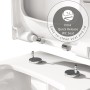 VitrA Sento WC-Sitz mit Absenkautomatik und Schnellverschluss