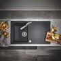 GROHE K400 Kompositspüle mit Abtropffläche 86 x 50 cm