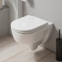 Duravit D-Code Wand WC mit Durafix Befestigung