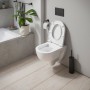 Duravit D-Code Wand WC mit Durafix Befestigung