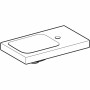 Geberit iCon Light Handwaschbecken 53 cm mit Ablagefläche und Hahnloch rechts