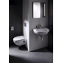 Geberit Renova Waschtisch 55 x 45 cm mit Hahnloch und Überlauf
