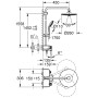 GROHE Euphoria SmartControl  Duschsystem 260 Mono mit Thermostat-Wannenbatterie