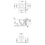 Duravit Starck 3 Wand-WC Comfort Sitzhöhe + 5 cm