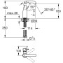 GROHE Essence Neu Einhand-Waschtischbatterie M-Size ohne Ablaufgarnitur
