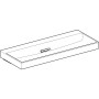 Geberit ONE Waschtisch 120 cm, Abgang horizontal, ohne Hahnloch, ohne Überlauf