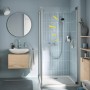 GROHE Precision Start Thermostat-Brausebatterie 1/2" mit Brausegarnitur 60 cm