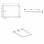 Geberit Setaplano Duschfläche 160 x 100 cm