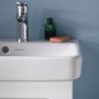 Duravit No. 1 Handwaschbecken 45 cm, mit 1 Hahnloch und Überlauf