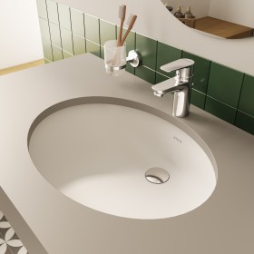 VitrA S20 Unterbauwaschtisch oval 58,5 x 45 cm