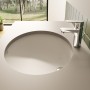 VitrA S20 Unterbauwaschtisch oval 58,5 x 45 cm