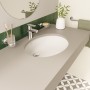 VitrA S20 Unterbauwaschtisch oval 58,5 x 45 cm